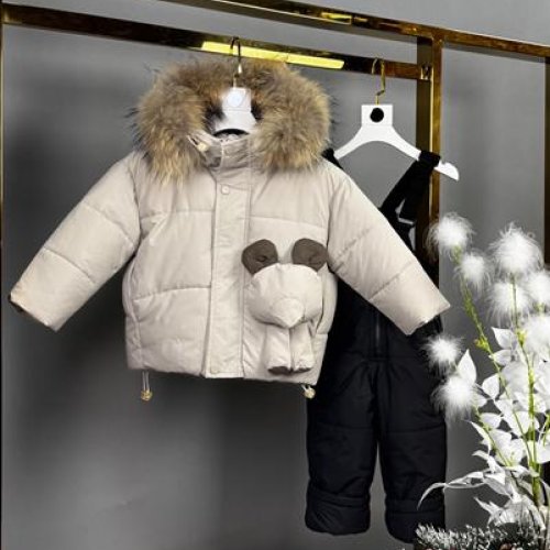 Костюм Delfinka (80-104) 7603 beige (зима) Delfinka 7603 beige