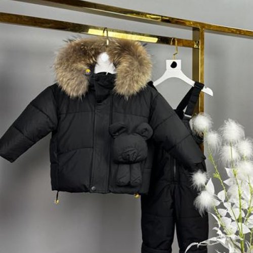 Костюм Delfinka (80-140) 7603 black (зима) Delfinka 7603 black