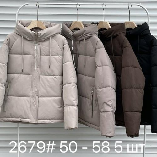Куртка Yafeier (50-58) 2679 black (деми) Yafeier 2679 black