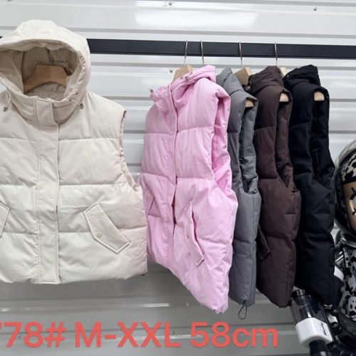 Жилетка Yafeier (M-2XL) 2778 pink (деми) Yafeier 2778 pink