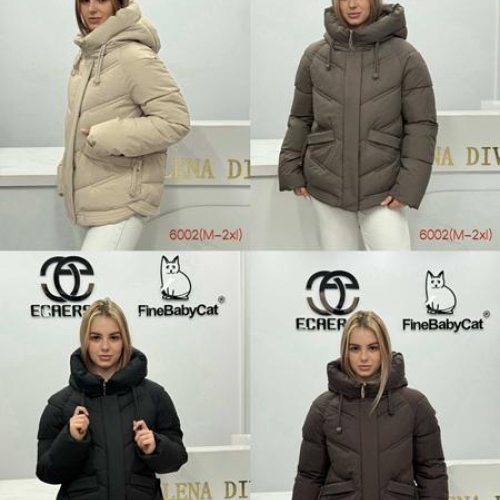 Пуховик Yafeier (M-2XL) 6013 beige (зима) Yafeier 6013 beige