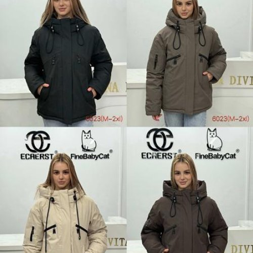 Пуховик Yafeier (48-56) 6021 grey (зима) Yafeier 6021 grey