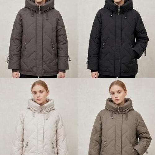 Пуховик Yafeier (48-56) 8007 brown (зима) Yafeier 8007 brown