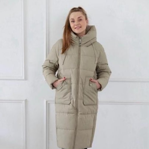 Куртка Yafeier (48-58) 01 beige (зима) Yafeier 01 beige