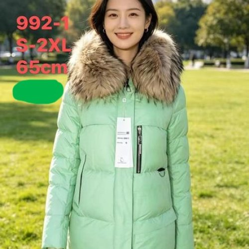 Куртка Yafeier (S-2XL) 992-1 mint (зима) Yafeier 992-1 mint