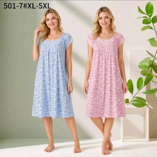 Ночнушка Romeo life (50-58) 501-7 pink (лето) Romeo life 501-7 pink