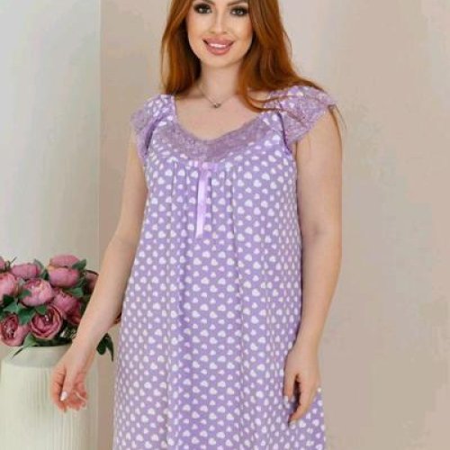 Ночнушка Romeo life (50-58) 521 lilac (лето) Romeo life 521 lilac