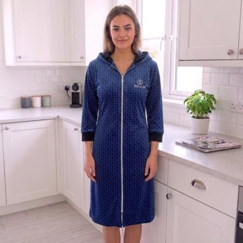 Халат Romeo life (52-58) RL1205 blue (деми) Romeo life RL1205 blue