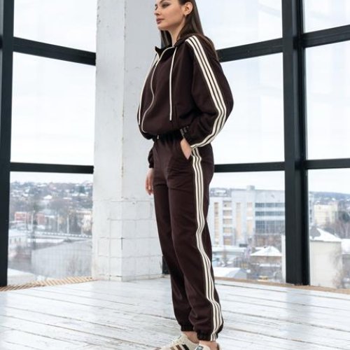 Костюм спорт AZNA (S-XL) Д94 chocolate (деми) AZNA Д94 chocolate