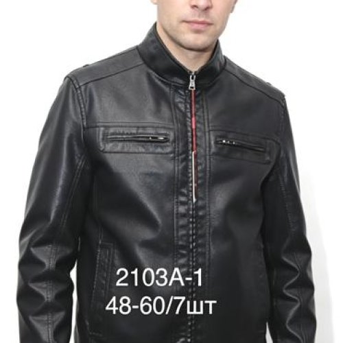 Куртка LiOpt (48-60) 2103A-1 black (деми) LiOpt 2103A-1 black