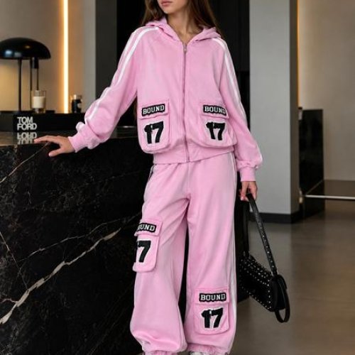 Костюм спорт Major kids (120-170) QT52 pink (деми) Major kids QT52 pink