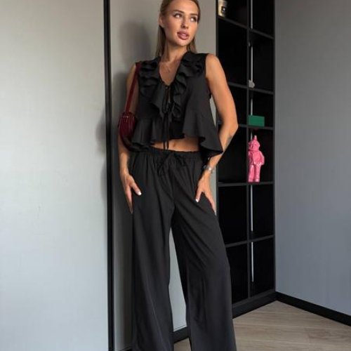 Костюм Akulova (42-52) 436 black (лето) Akulova 436 black