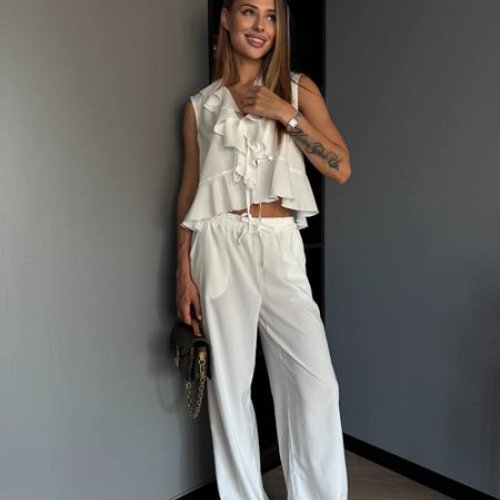 Костюм Akulova (42-52) 436 white (лето) Akulova 436 white