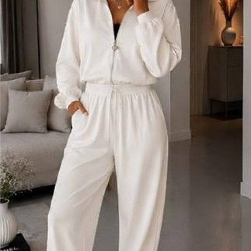 Костюм спорт Akulova (42-50) 2929 white (деми) Akulova 2929 white