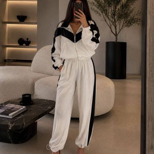 Костюм спорт Akulova (42-50) 2930 white (деми) Akulova 2930 white