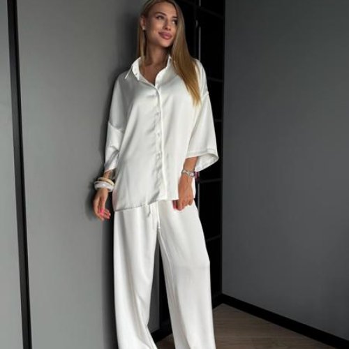 Костюм Akulova (42-52) 438 white (лето) Akulova 438 white