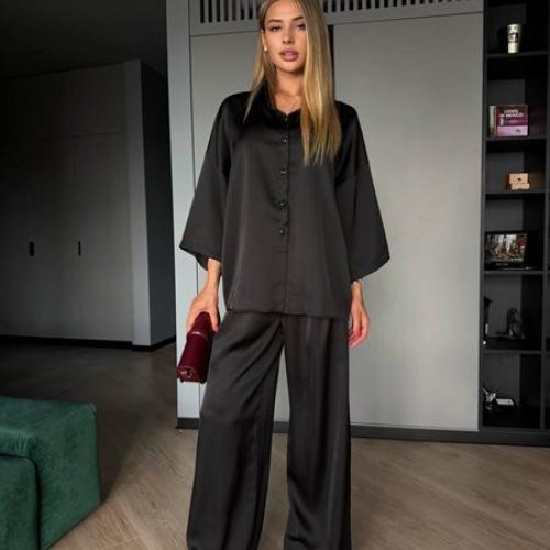 Костюм Akulova (42-52) 438 black (лето) Akulova 438 black