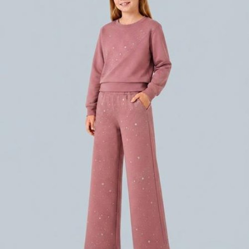 Костюм спорт Dino (5-9) DN1319 d.pink (деми) Dino DN1319 d.pink