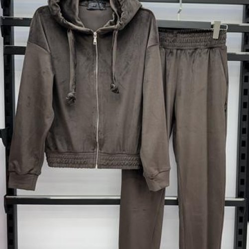 Костюм спорт LOVEKAN (S-L) 1742 brown (деми) LOVEKAN 1742 brown