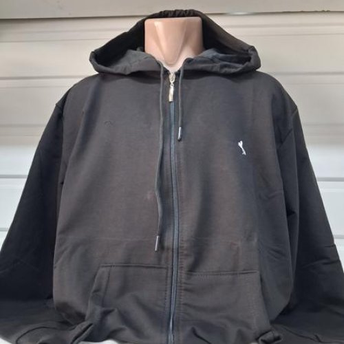 Кофта спорт Panda (M-3XL) 2027 black (деми) Panda 2027 black