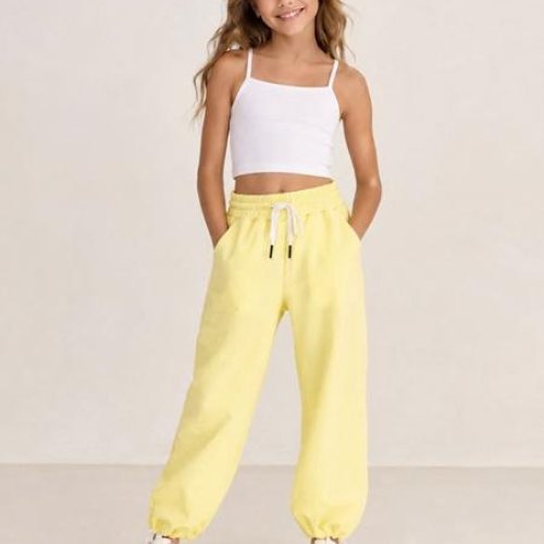 Штаны спорт Loren (128-152) 600 yellow (деми) Loren 600 yellow
