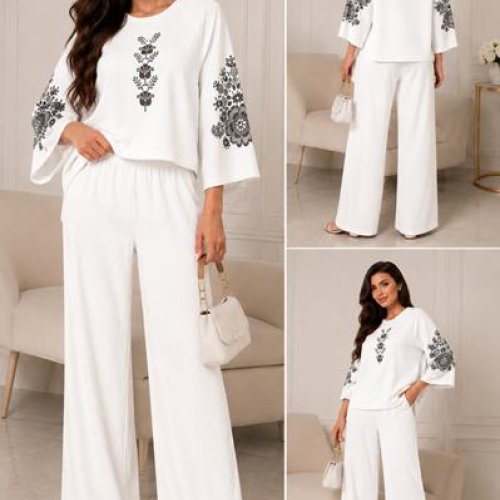 Костюм Loren (44-58) 614 white (деми) Loren 614 white