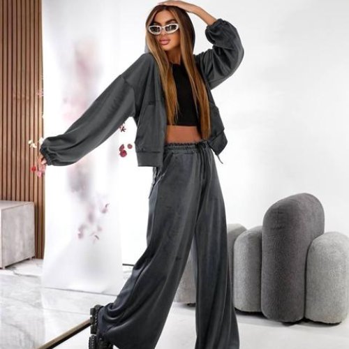 Костюм спорт Loren (40-54) 765 d.grey (деми) Loren 765 d.grey