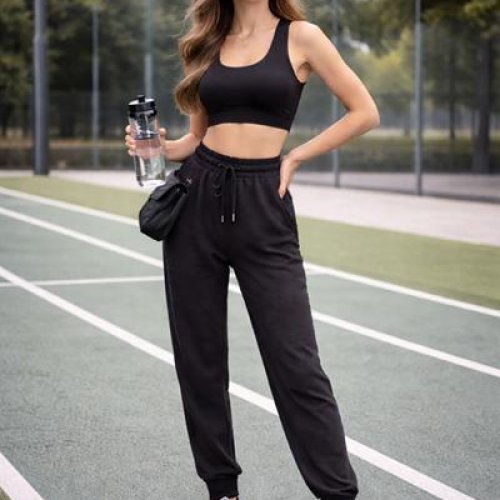 Штаны спорт Loren (40-42) 788 black (деми) Loren 788 black