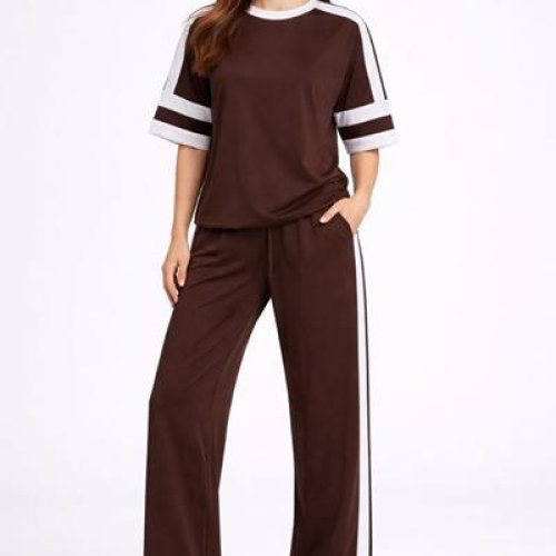 Костюм спорт Loren (42-56) 791 brown (лето) Loren 791 brown