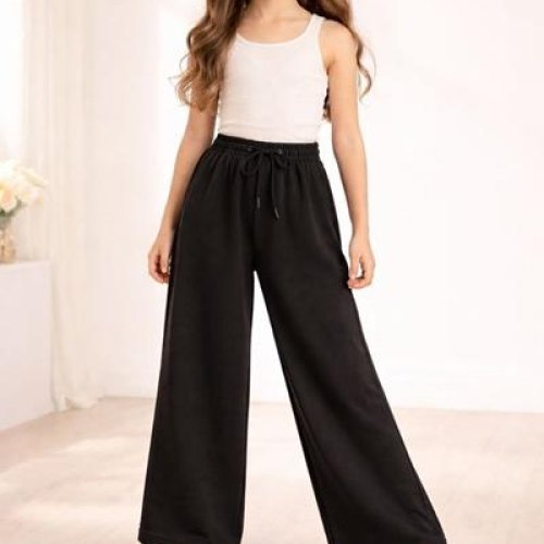 Штаны спорт Loren (128-152) 794 black (деми) Loren 794 black