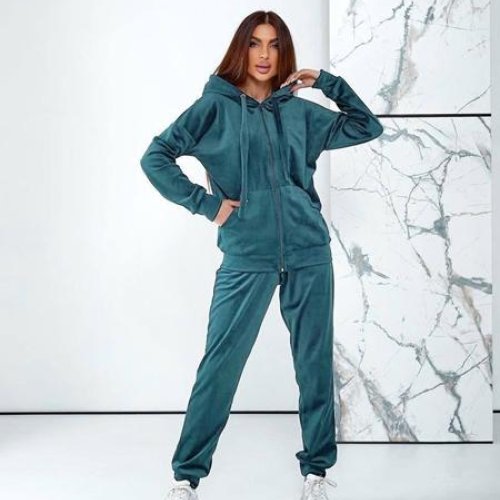 Костюм спорт Loren (44-58) 828 green (деми) Loren 828 green