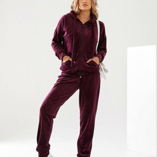 Костюм спорт Loren (44-58) 828 wine (деми) Loren 828 wine