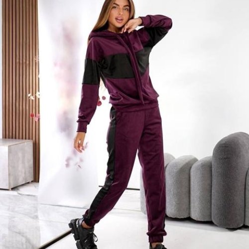 Костюм спорт Loren (42-56) 885 wine (деми) Loren 885 wine