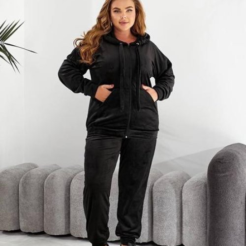 Костюм спорт Loren (60-66) 922 black (деми) Loren 922 black