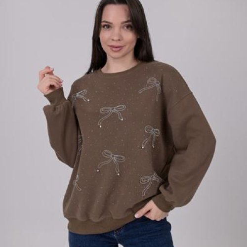 Свитер MMC clothes (44-48) 25502 brown (деми) MMC clothes 25502 brown