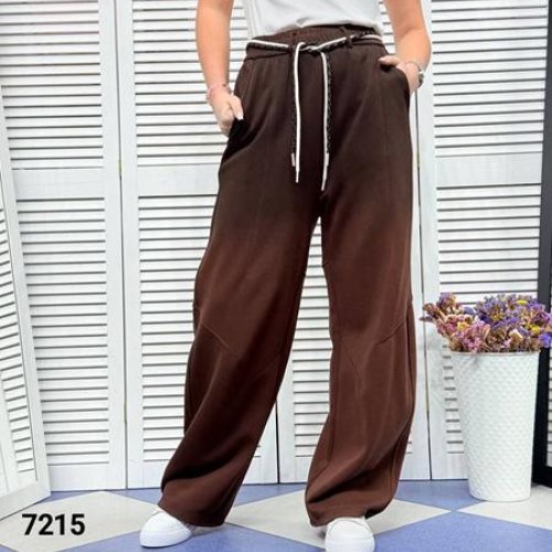 Штаны MMC clothes (S-M) 7215 brown (деми) MMC clothes 7215 brown